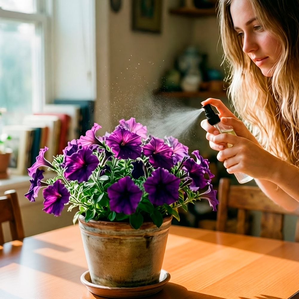 Уход за петунией Джоконда